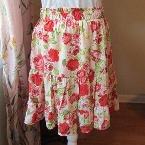 Shein Floral Skirt 1XL